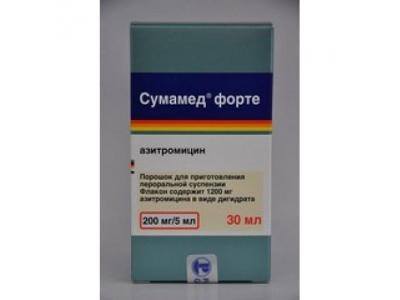 Сумамед® форте 200/5мл 30 мл