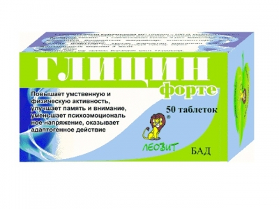 Глицин форте  №50 Леовит